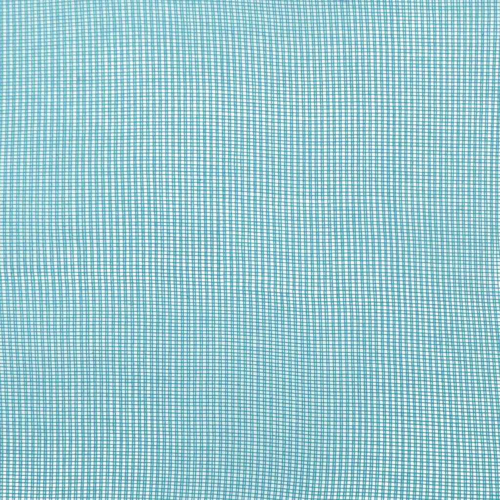 Tende in Voile con Passanti 2 pz Turchese 140x260 cm