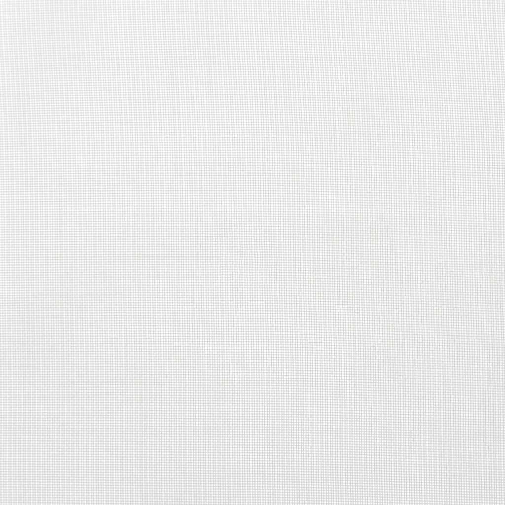 Tende in Voile con Passanti 2 pz Bianco 140x140 cm | homemem39