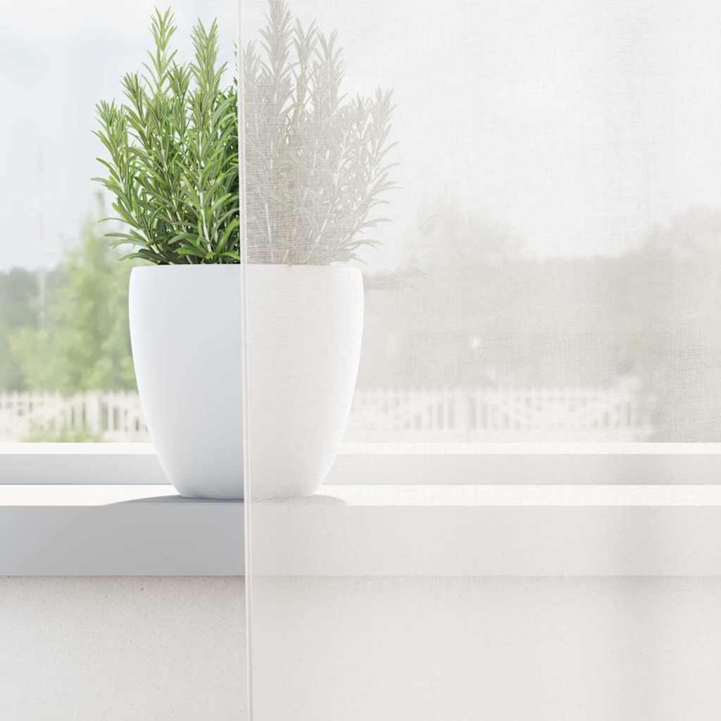 Tende in Voile con Passanti 2 pz Bianco 140x260 cm | homemem39