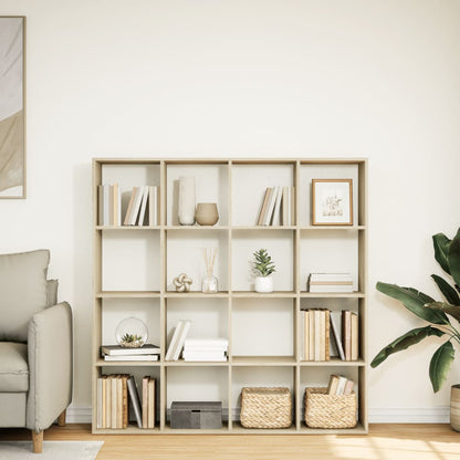 Libreria Rovere Sonoma 137,5x29x137,5 cm in Legno Multistrato | homemem39