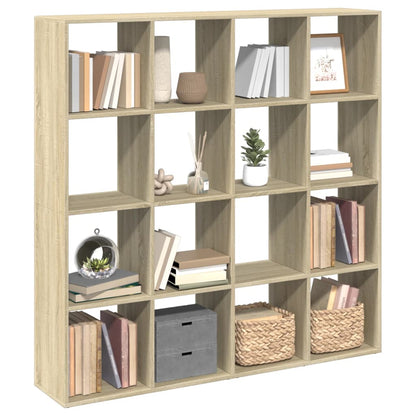 Libreria Rovere Sonoma 137,5x29x137,5 cm in Legno Multistrato | homemem39