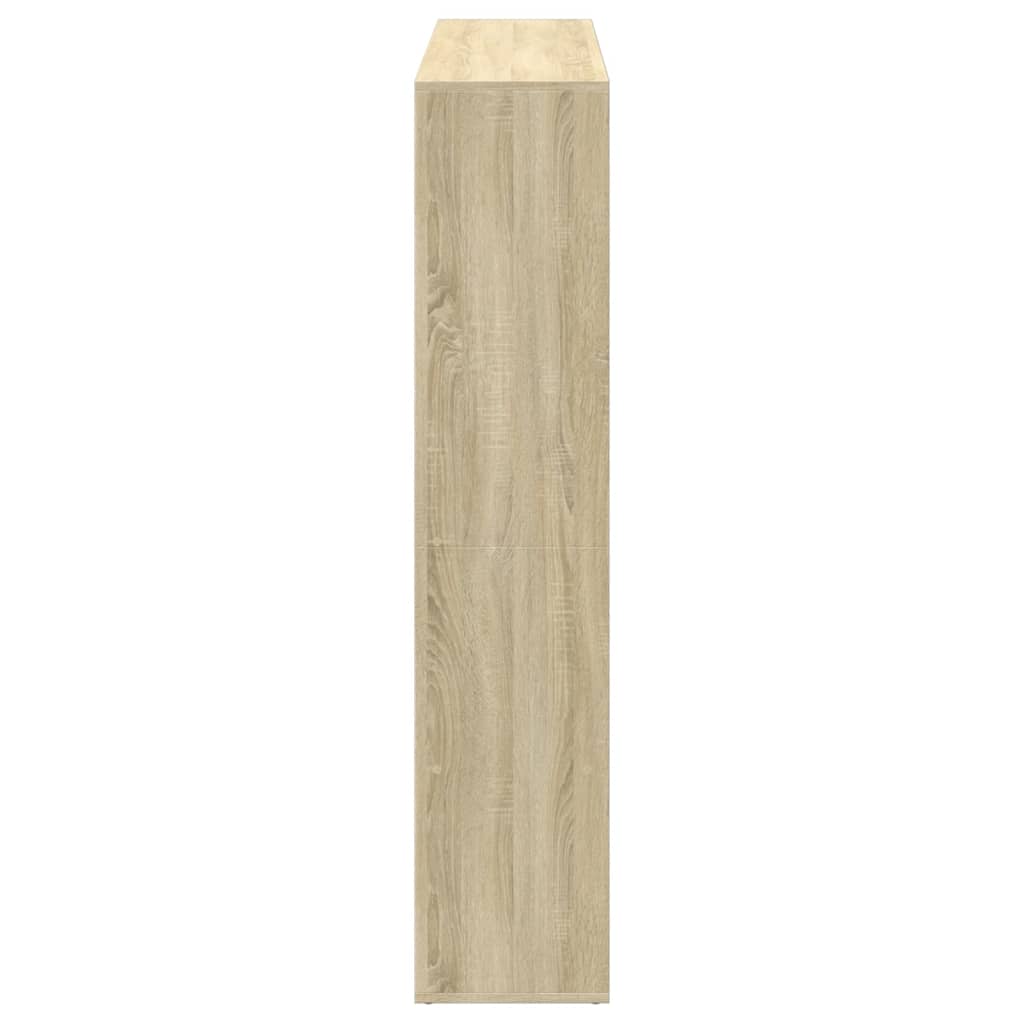 Libreria Rovere Sonoma 137,5x29x137,5 cm in Legno Multistrato | homemem39
