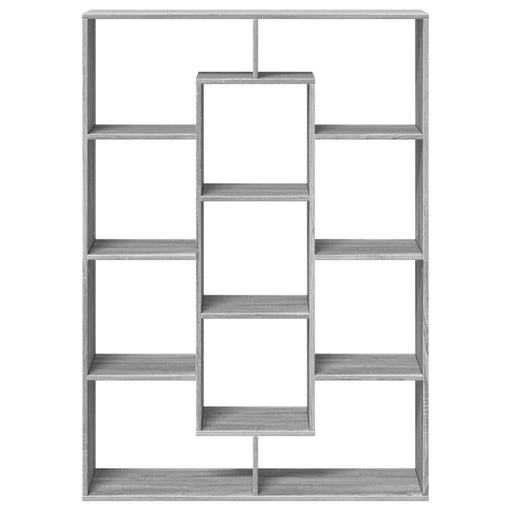 Libreria Grigio Sonoma 102x29x143 cm in Legno Multistrato | homemem39