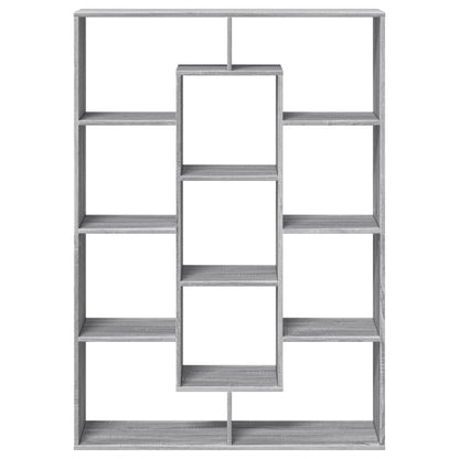 Libreria Grigio Sonoma 102x29x143 cm in Legno Multistrato | homemem39