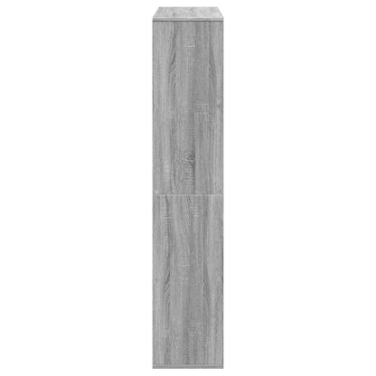 Libreria Grigio Sonoma 102x29x143 cm in Legno Multistrato | homemem39