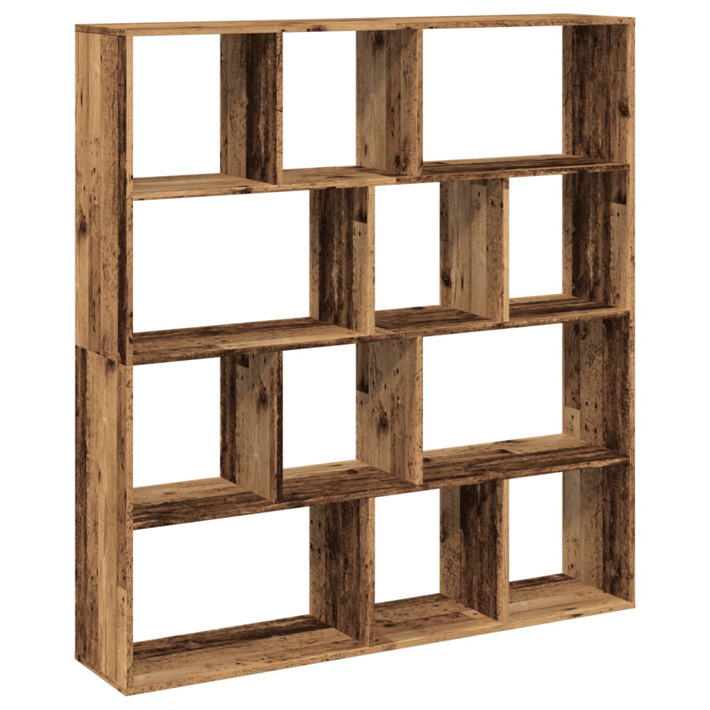 Libreria Legno Antico 132x29x141,5 cm in Legno Multistrato | homemem39