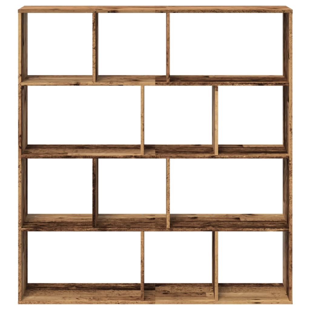 Libreria Legno Antico 132x29x141,5 cm in Legno Multistrato | homemem39