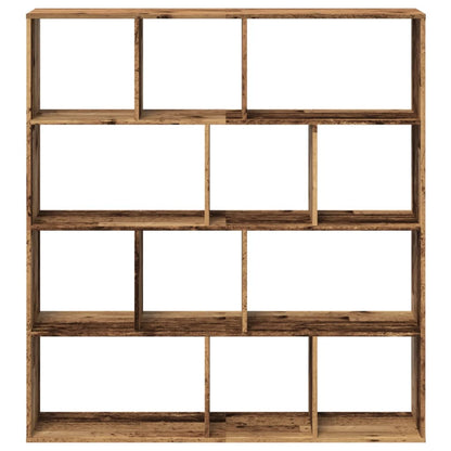 Libreria Legno Antico 132x29x141,5 cm in Legno Multistrato | homemem39