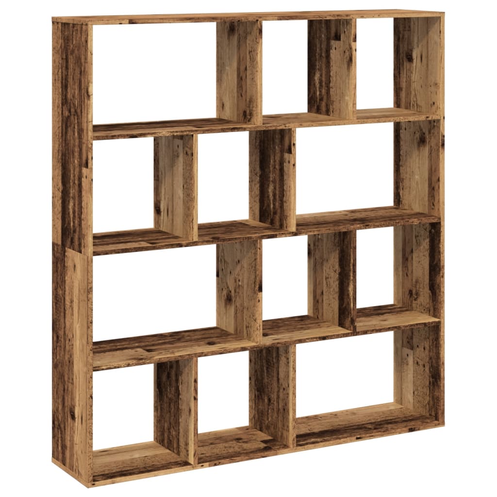 Libreria Legno Antico 132x29x141,5 cm in Legno Multistrato | homemem39