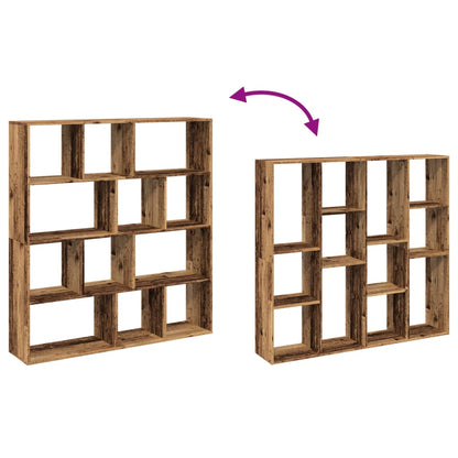 Libreria Legno Antico 132x29x141,5 cm in Legno Multistrato | homemem39