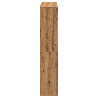 Libreria Rovere Artigianale 132x29x141,5cm in Legno Multistrato | homemem39