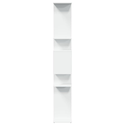 Libreria Bianca 92x29x188 cm in Legno Multistrato | homemem39
