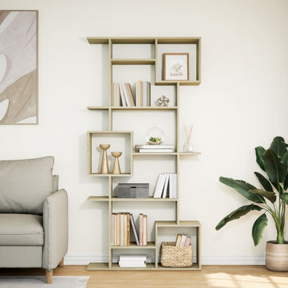 Libreria Rovere Sonoma 92x29x188 cm in Legno Multistrato | homemem39