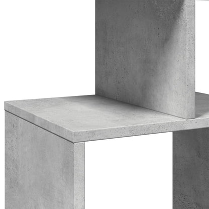 Libreria Grigio Cemento 92x29x188 cm in Legno Multistrato | homemem39