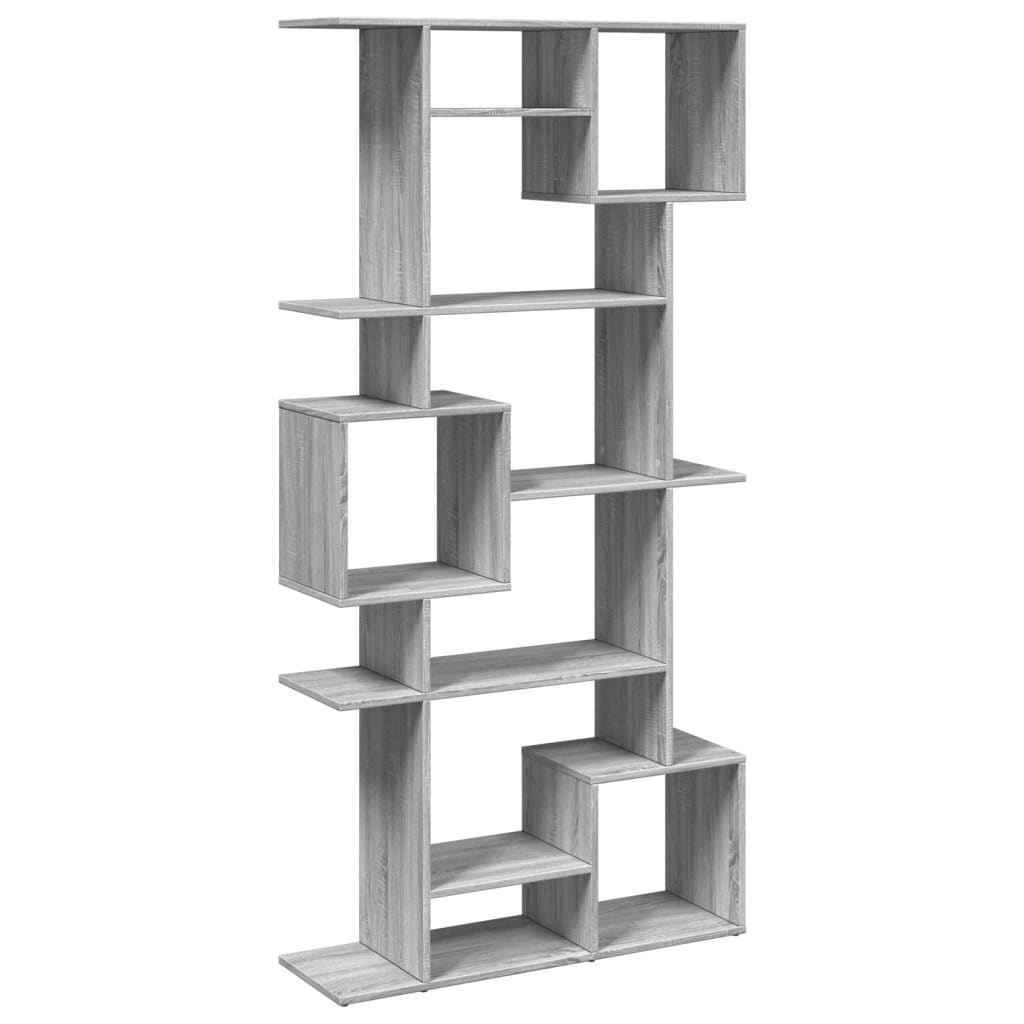 Libreria Grigio Sonoma 92x29x188 cm in Legno Multistrato | homemem39