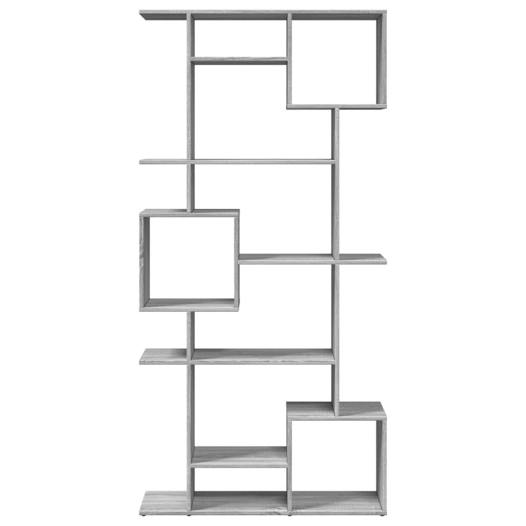 Libreria Grigio Sonoma 92x29x188 cm in Legno Multistrato | homemem39