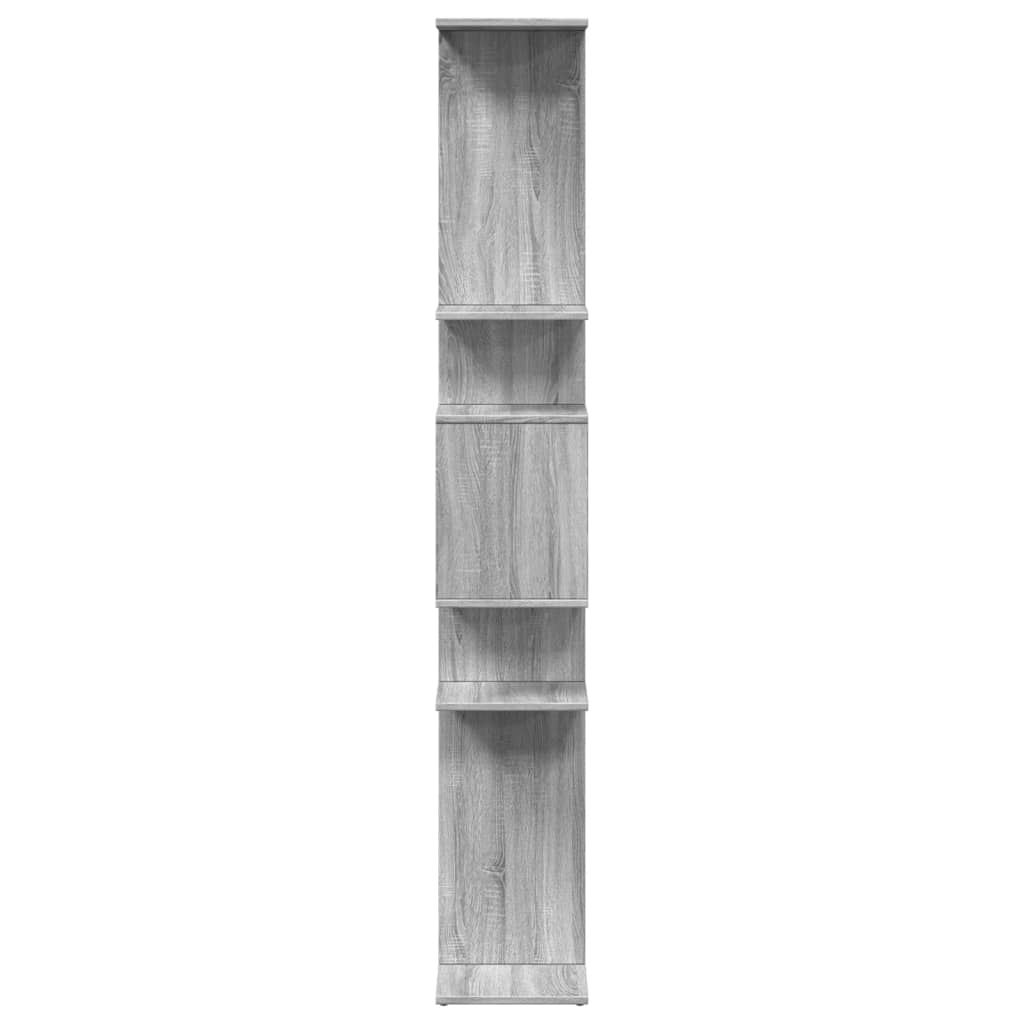 Libreria Grigio Sonoma 92x29x188 cm in Legno Multistrato | homemem39