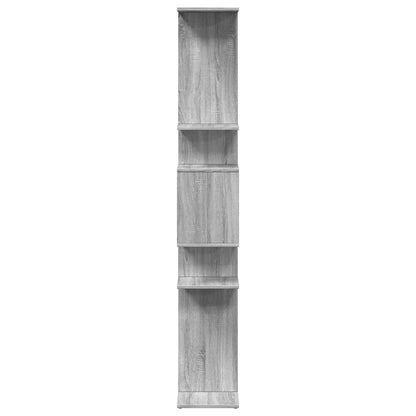 Libreria Grigio Sonoma 92x29x188 cm in Legno Multistrato | homemem39