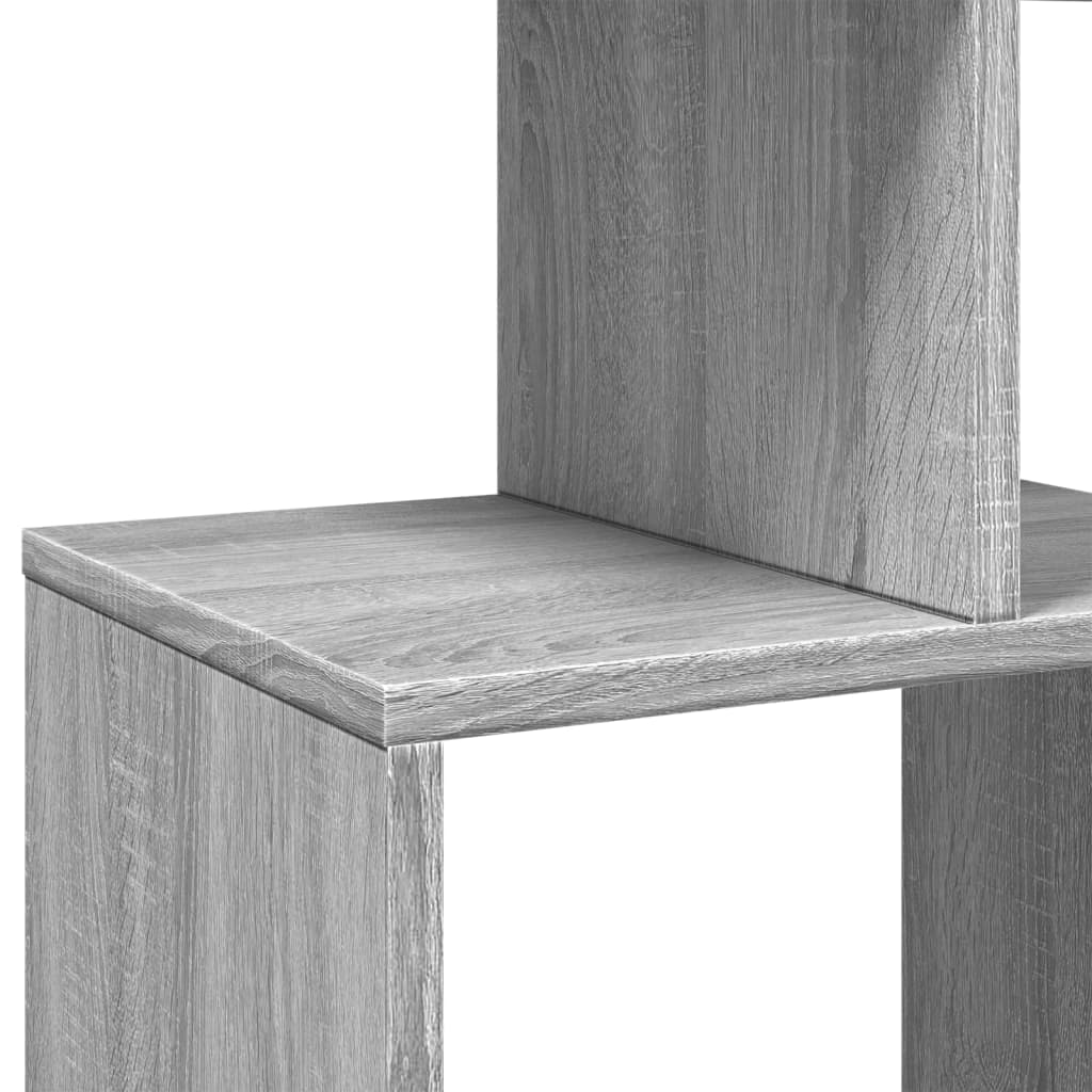 Libreria Grigio Sonoma 92x29x188 cm in Legno Multistrato | homemem39