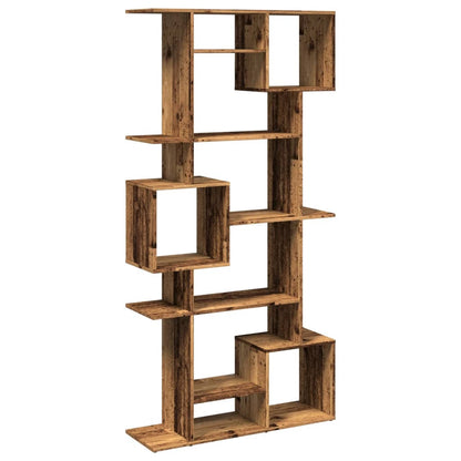 Libreria Legno Antico 92x29x188 cm in Legno Multistrato | homemem39