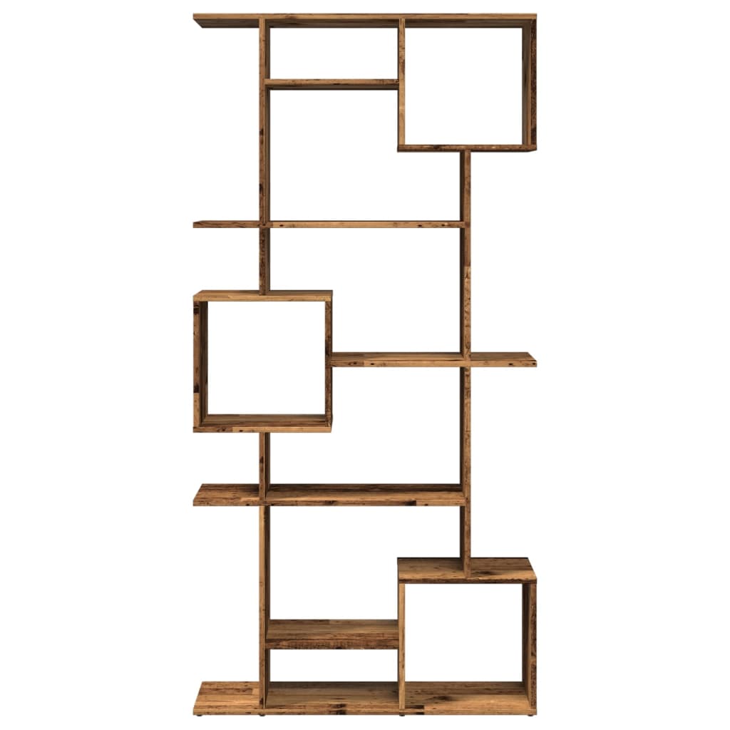 Libreria Legno Antico 92x29x188 cm in Legno Multistrato | homemem39