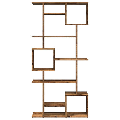 Libreria Legno Antico 92x29x188 cm in Legno Multistrato | homemem39