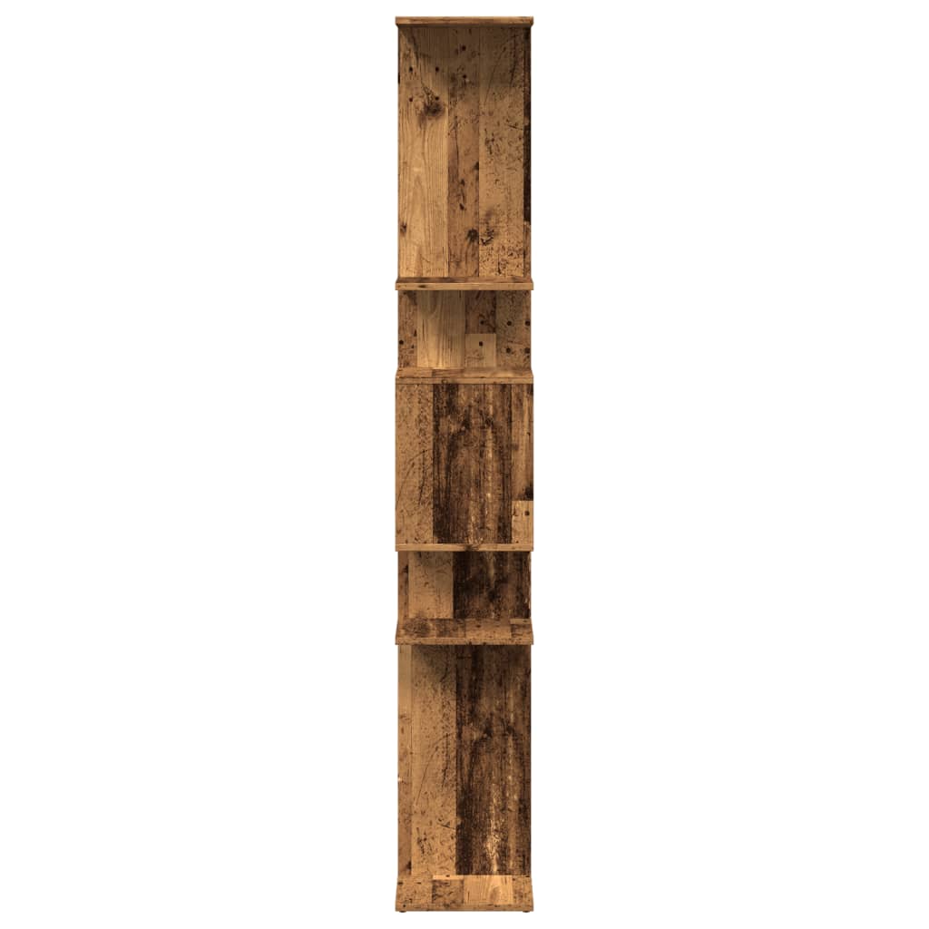 Libreria Legno Antico 92x29x188 cm in Legno Multistrato | homemem39