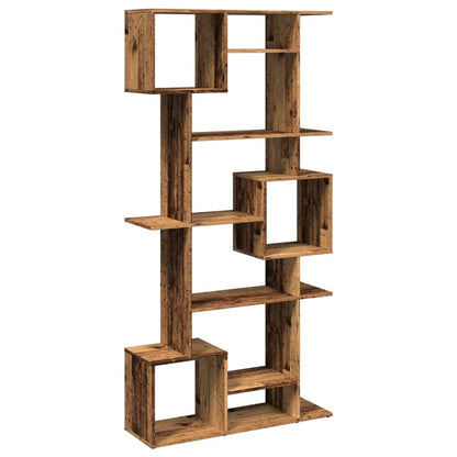 Libreria Legno Antico 92x29x188 cm in Legno Multistrato | homemem39
