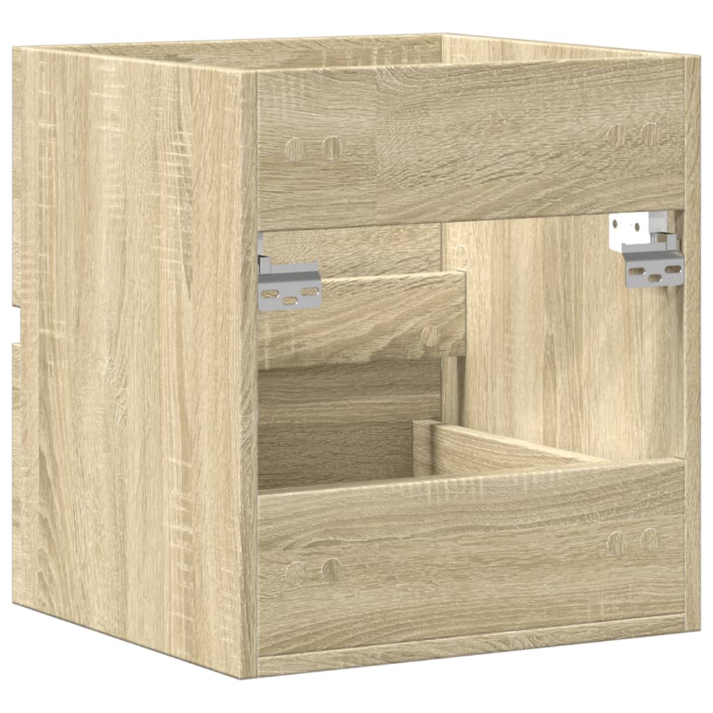 Mobile Lavabo Rovere Sonoma 41x38,5x45 cm in Legno Multistrato | homemem39