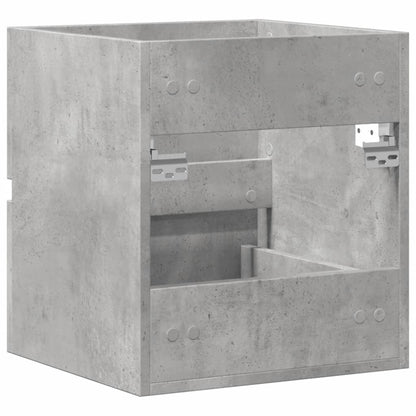 Mobile Lavabo Grigio Cemento 41x38,5x45 cm in Legno Multistrato | homemem39