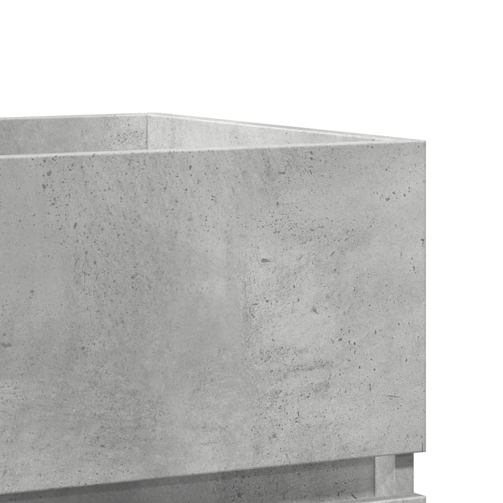 Mobile Lavabo Grigio Cemento 41x38,5x45 cm in Legno Multistrato | homemem39
