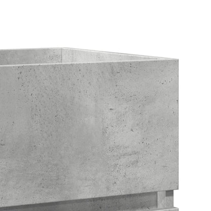 Mobile Lavabo Grigio Cemento 41x38,5x45 cm in Legno Multistrato | homemem39