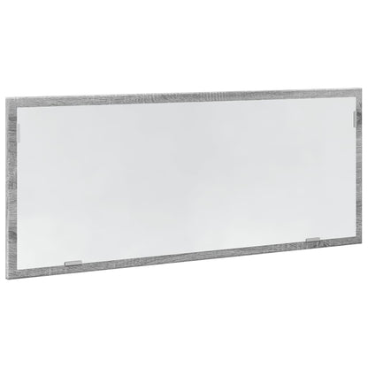 Specchio da Bagno con LED Grigio Sonoma 100x8,5x37cm Truciolato | homemem39