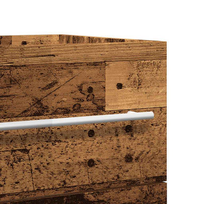 Set Mobili da Bagno 2 pz Legno Antico in Legno Multistrato | homemem39