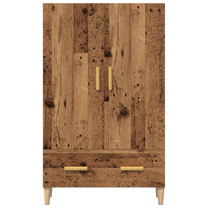 Credenza Legno Antico 70x31x115 cm in Legno Multistrato - homemem39