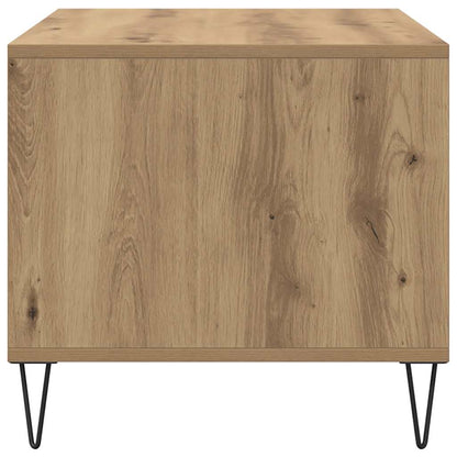 Tavolino Salotto Rovere Artigianale 90x49x45 cm Multistrato | homemem39