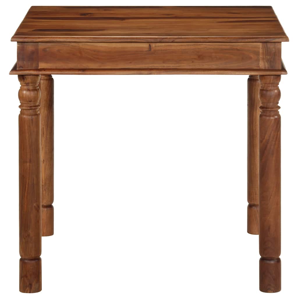 Tavolo da Pranzo 80x80x77 cm Legno Massello di Acacia | homemem39