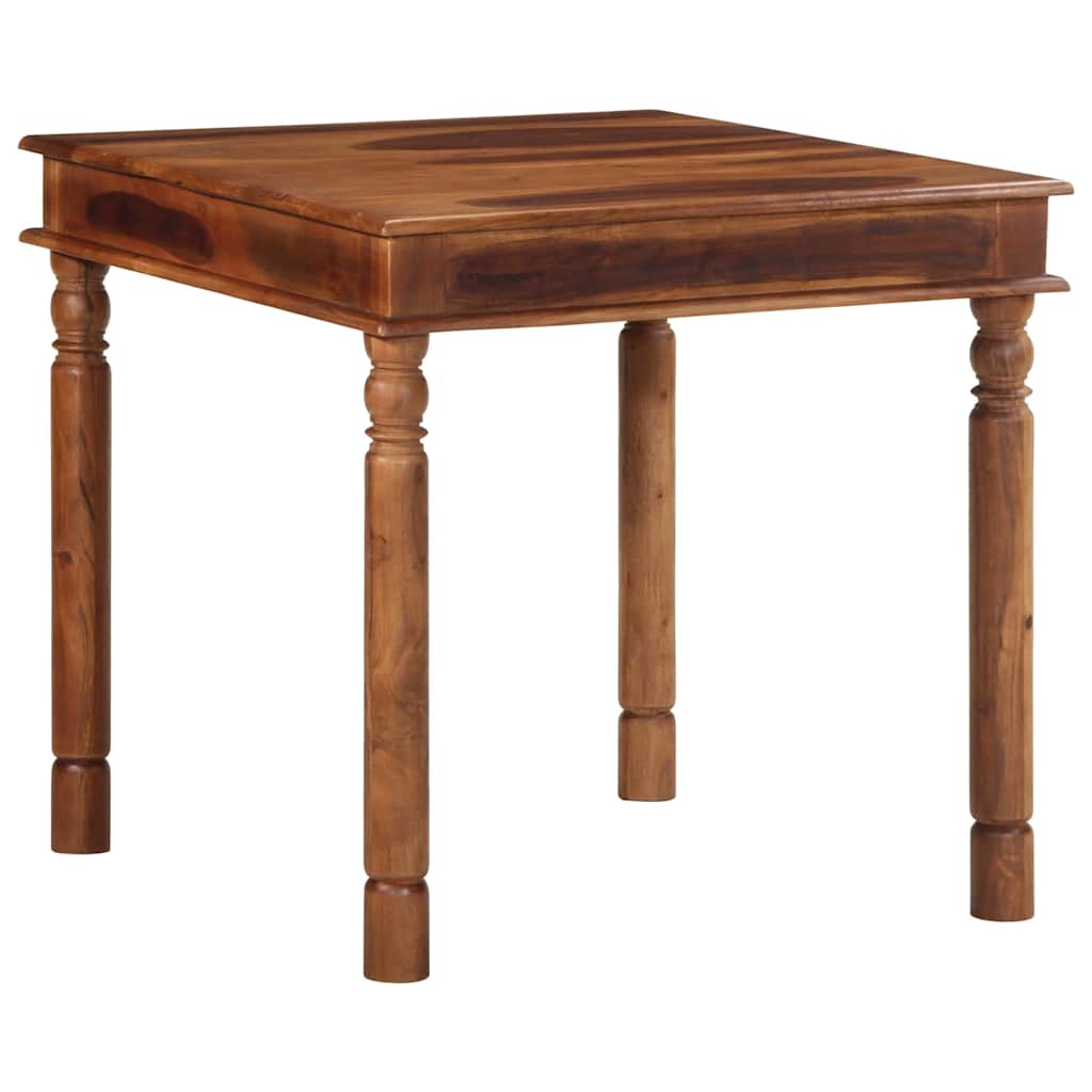 Tavolo da Pranzo 80x80x77 cm Legno Massello di Acacia | homemem39