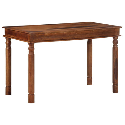 Tavolo da Pranzo 120x60x77 cm in Legno Massello di Acacia | homemem39