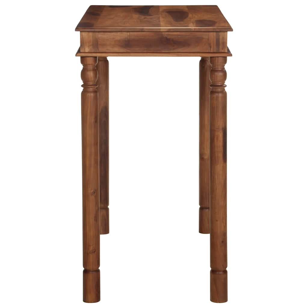 Tavolo da Bar 120x60x107 cm in Legno Massello di Acacia | homemem39