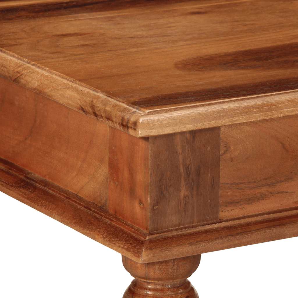 Tavolino da Salotto 110x60x40 cm in Legno Massello di Acacia | homemem39