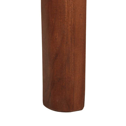 Tavolo da Bar 60x60x107 cm in Legno Massello di Acacia | homemem39
