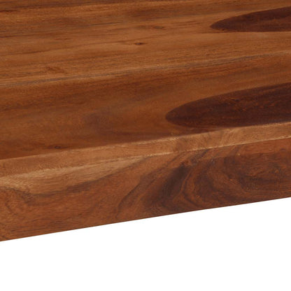 Tavolo da Pranzo 120x60x76 cm in Legno Massello di Acacia