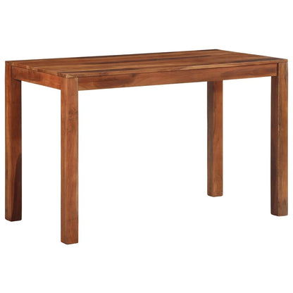 Tavolo da Pranzo 120x60x76 cm in Legno Massello di Acacia