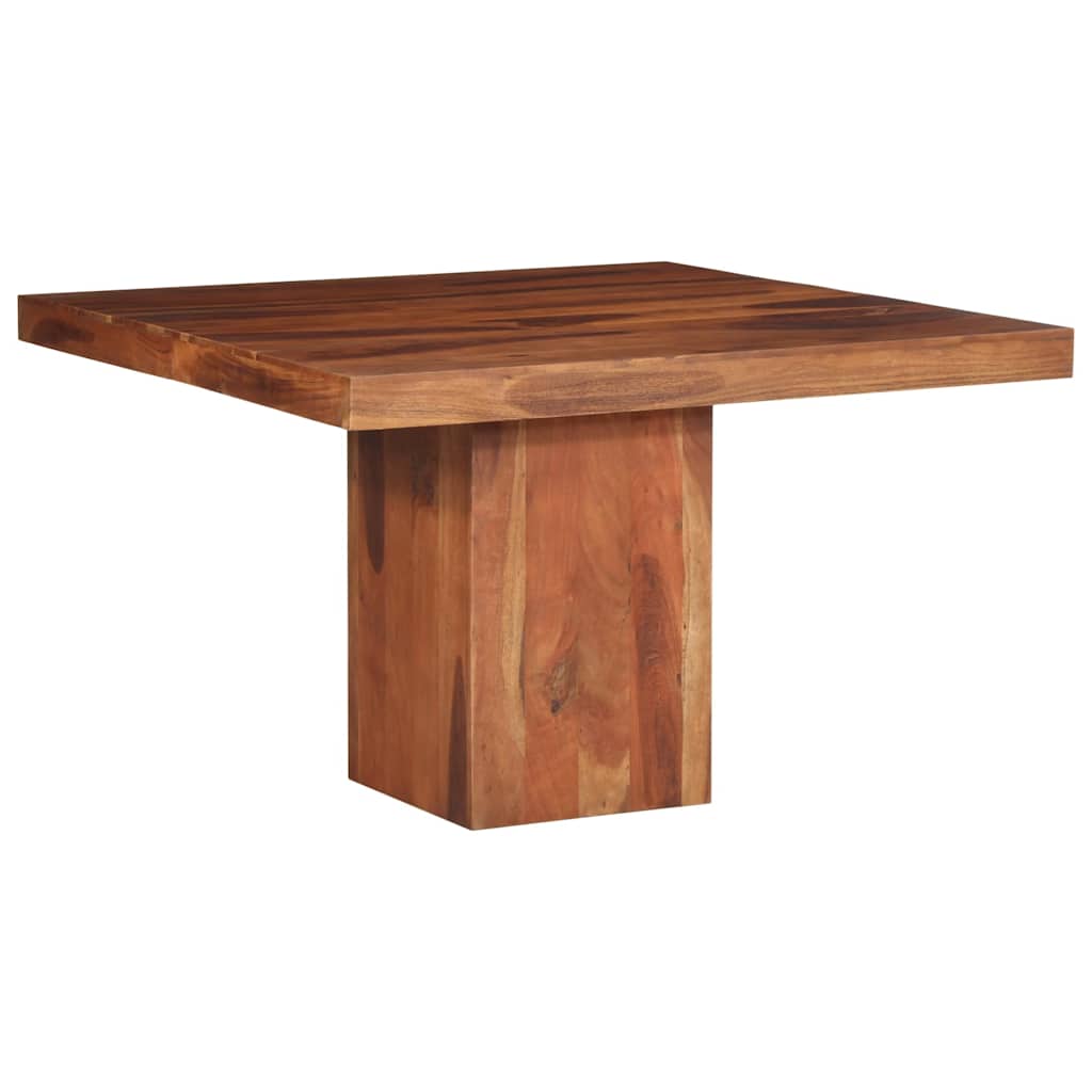 Tavolo da Pranzo 120x120x77 cm Legno Massello di Acacia | homemem39