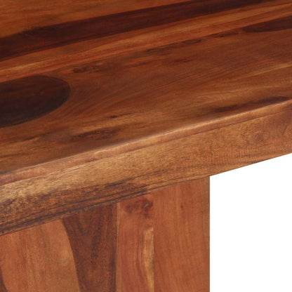 Tavolo da Pranzo 120x120x77 cm Legno Massello di Acacia | homemem39