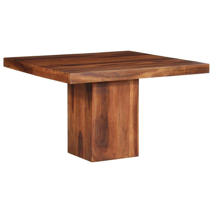 Tavolo da Pranzo 120x120x77 cm Legno Massello di Acacia | homemem39