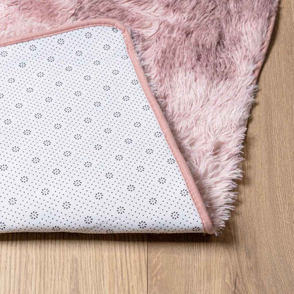 Tappeto Shaggy a Pelo Lungo NAVARRA Rosa Antico 60x100 cm | homemem39
