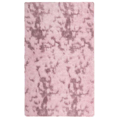 Tappeto Shaggy a Pelo Lungo NAVARRA Rosa Antico 80x150 cm
