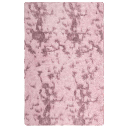 Tappeto Shaggy a Pelo Lungo NAVARRA Rosa Antico 130x200cm | homemem39